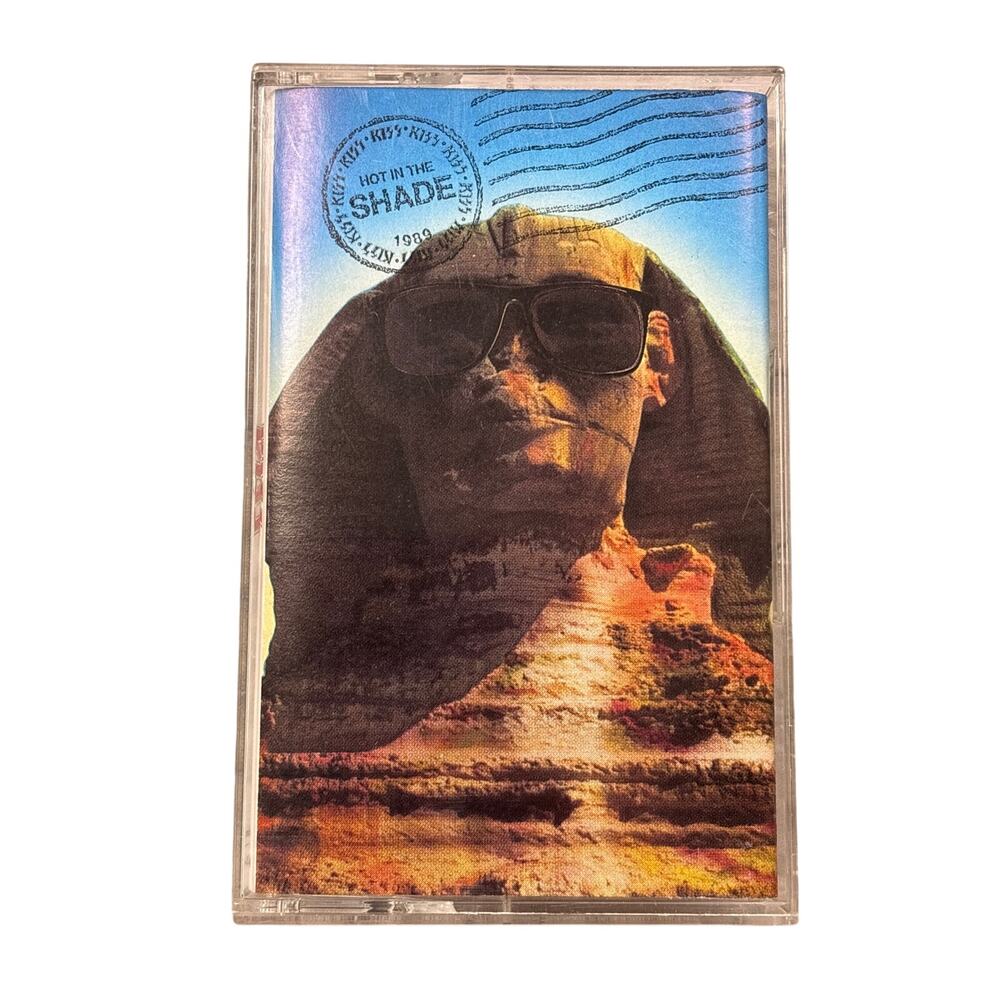 KISS – Hot in the Shade Cassette Tape (Mercury/PolyGram Records, 1989)